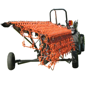 Swivel Caddy 15 ft. w/ Blanket Harrow - Dump Trailer